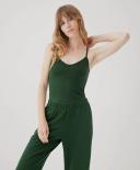 P A C T Womens Organic Everyday Shelf Bra Cropped Camisole in Mountain View | Size Xs | Fair Trade