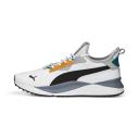 Pacer Future Street WIP Unisex Sneakers in White/Black/Cool Light Gray, Size 10 by Puma
