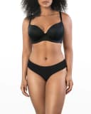 Parfait Casey Contour Plunge Bra - Black - 14C