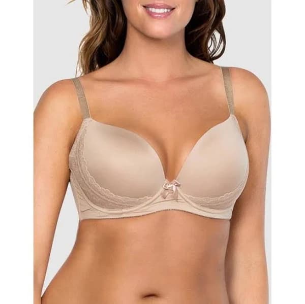 Parfait Casey Contour Plunge Bra - European Nude - 22DD