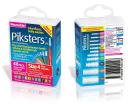 Piksters Interdental Brush Pack of 40 Size 4 Red