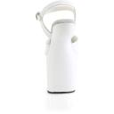 Pleaser CRAZE-809 8" Heelless, 3" PF Ankle Strap Sandal - Blk Faux Leather/Blk Matte, 14