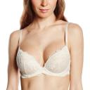 Pleasure State My Fit Lace Graduated Push Up Plunge Bra in Sagebrush Green Sage 14 D