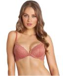 Pleasure State My Fit Lace Graduated Push Up Plunge Bra in Sagebrush Green Sage 14 D