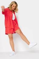 Plus Size Limited Collection Curve Coral Orange Broderie Anglaise Shorts Size 20 | Women's Plus Size and Curve Fashion