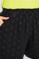 Plus Size Yours Curve Black Broderie Anglaise Shorts Size 26-28 | Women's Plus Size and Curve Fashion