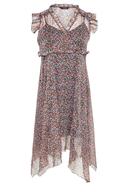 Plus Size Yours Curve Black Floral Hanky Hem Dress Size 20 | Women's Plus Size and Curve Fashion