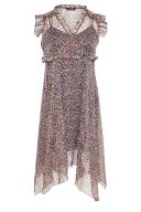 Plus Size Yours Curve Black Floral Hanky Hem Dress Size 30-32 | Women's Plus Size and Curve Fashion