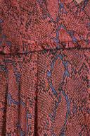Plus Size Yours Curve Red Animal Print Hanky Hem Dress Size 20 | Women's Plus Size and Curve Fashion