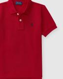 Polo Ralph Lauren - Boy's Red Polo Shirts - The Iconic Mesh Polo Shirt - Kids - Size 7 Yrs at The Iconic