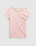 Polo Ralph Lauren - Girl's Pink Basic T-shirts - Cotton Jersey Tee - Teens - Size M at The Iconic