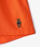 Polo Ralph Lauren Men's Bear Swim Short in Blaze Racing Orange, Size Medium | END. Clothing