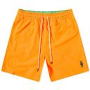 Polo Ralph Lauren Men's Bear Swim Short in Blaze Racing Orange, Size Small | END. Clothing