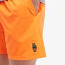 Polo Ralph Lauren Men's Bear Swim Short in Blaze Racing Orange, Size Small | END. Clothing