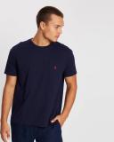 Polo Ralph Lauren - Men's Blue Basic T-shirts - Classic Fit Crew Neck Tee - Size S at The Iconic