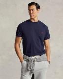 Polo Ralph Lauren - Men's Blue Basic T-shirts - Classic Fit Crew Neck Tee - Size S at The Iconic