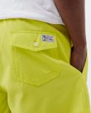 Polo Ralph Lauren Men's Neon Yellow Logo Embroidered Swim Shorts, Size Small in Neon Yellow