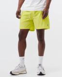 Polo Ralph Lauren Men's Neon Yellow Logo Embroidered Swim Shorts, Size X-Large in Neon Yellow