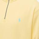 Polo Ralph Lauren Men's Vintage Fleece Quarter Zip Sweat in Empire Yellow, Size Small | END. Clothing