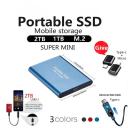 Portable SSD 1TB High-Speed Type-C Interface Solid State Drive 500GB External Hard Disk 2TB HD Hard