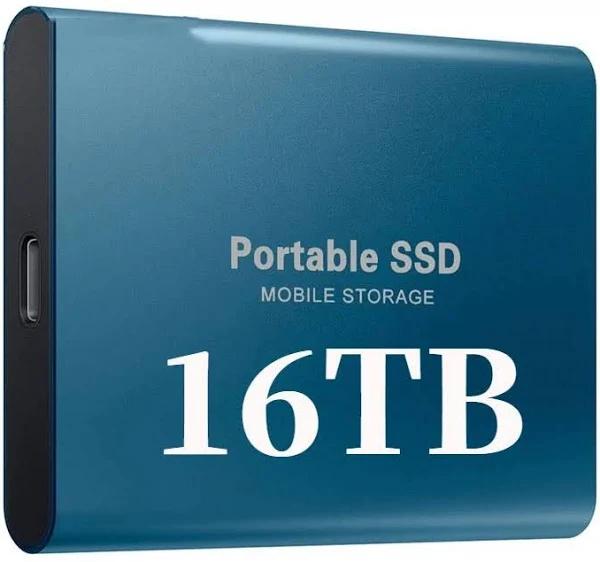 Portable SSD 1TB High-Speed Type-C Interface Solid State Drive 500GB External Hard Disk 2TB HD Hard