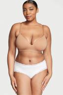 Posey Lace Waist Cotton Cheeky Panty , White/ivory, XL - Women's Panties - Victoria's Secret