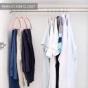 Premium Velvet Hangers (Pack of 50) Heavyduty- Non Slip No Shoulder Bump Suit Hangers - Chrome Hooks,Space Saving Clothes Hangers,Rounded Hangers