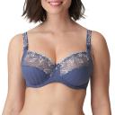 Primadonna Deauville 0161810/0161811-NIS Nightshadow Blue Embroidered Non-Padded Underwired Full Cup Bra