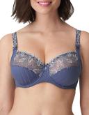 PrimaDonna Deauville 0161810/0161811-NIS Nightshadow Blue Embroidered Non-Padded Underwired Full Cup Bra