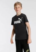 Puma Boys' Essentials Logo Tee / T-Shirt / Tshirt - Black AU Size 2 - AfterPay & zipPay Available