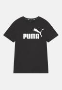 Puma Boys' Essentials Logo Tee / T-Shirt / Tshirt - Black AU Size 2 - AfterPay & zipPay Available