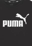Puma Boys' Essentials Logo Tee / T-Shirt / Tshirt - Black AU Size 2 - AfterPay & zipPay Available