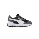 Puma Childrens Unisex Cruise Rider PS Black Grey Synthetic Kids Lace Up Trainers 380842 01 - Multicolour - Size UK 1