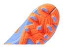 Puma Future Play FG/AG Big Kids' Soccer Cleats Shoes, Blue Glimmer/White/Ultra Orange, 3.5