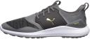 Puma Ignite NXT Lace Men 's Waterproof Golf Shoes - Quiet Shade/Team Gold/Black - Size: 14 M
