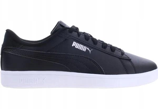 Puma Puma Smash 3.0 L Black, Mens/Womens Sneakers, Size US 14 - Color Puma Black - Puma Black - Puma White