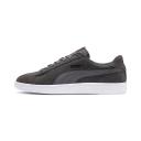 Puma Smash V2 Grey, Mens/Womens Sneakers, Size US 5 - Color Castlerock - Puma Black - Puma White