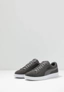 Puma Smash V2 Grey, Mens/Womens Sneakers, Size US 5 - Color Castlerock - Puma Black - Puma White