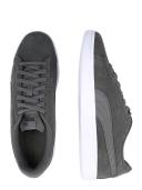 Puma Smash V2 Grey, Mens/Womens Sneakers, Size US 5 - Color Castlerock - Puma Black - Puma White