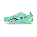 Puma Ultra Ultimate FG/AG Firm Ground Soccer Cleat Peppermint/White/Yellow in Green - Size 5