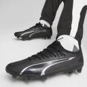 Puma Ultra Ultimate FG/AG Firm Ground Soccer Cleat White/Black/Fire Orchid - Size 4.5