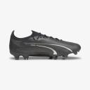 Puma Ultra Ultimate FG/AG Firm Ground Soccer Cleat White/Black/Fire Orchid - Size 4.5