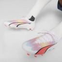 Puma Ultra Ultimate FG/AG Firm Ground Soccer Cleat White/Black/Fire Orchid - Size 4.5