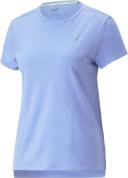 Puma - Women's Blue Short Sleeve T-shirts - Run Favourite Heather SS Tee - Size L at The Iconic