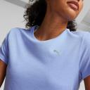 Puma - Women's Blue Short Sleeve T-shirts - Run Favourite Heather SS Tee - Size L at The Iconic