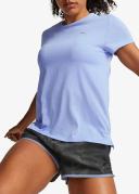 Puma - Women's Blue Short Sleeve T-shirts - Run Favourite Heather SS Tee - Size XL at The Iconic