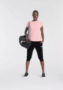 Puma - Women's Pink Short Sleeve T-shirts - Essentials Embroidery T-Shirt - Size XXL at The Iconic