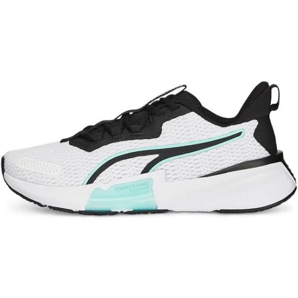 PWRFrame TR 2 Women's Training Shoes in White/Electric Peppermint/Black, Size 8.5 by Puma