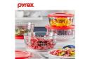 Pyrex 8pcs Glass Food Storage Lock Containers With Lid Hello Kitty / Star Wars / Mickey Mouse Star Wars