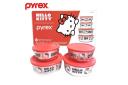 Pyrex 8pcs Glass Food Storage Lock Containers With Lid Hello Kitty / Star Wars / Mickey Mouse Star Wars